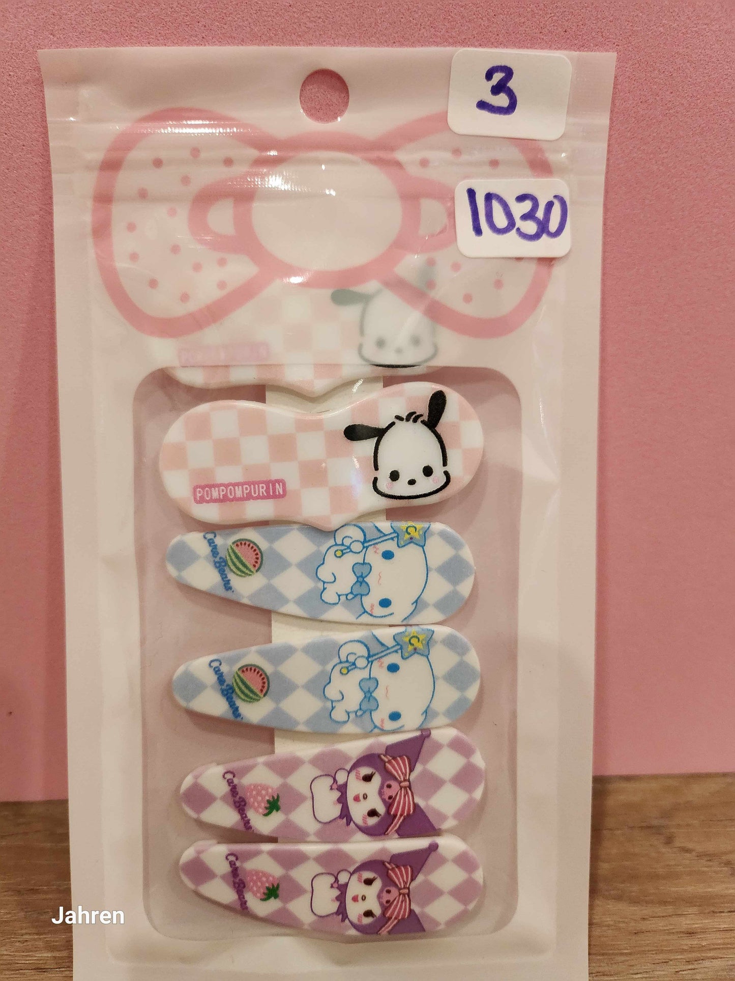 Hair Clips Sanrio Characters