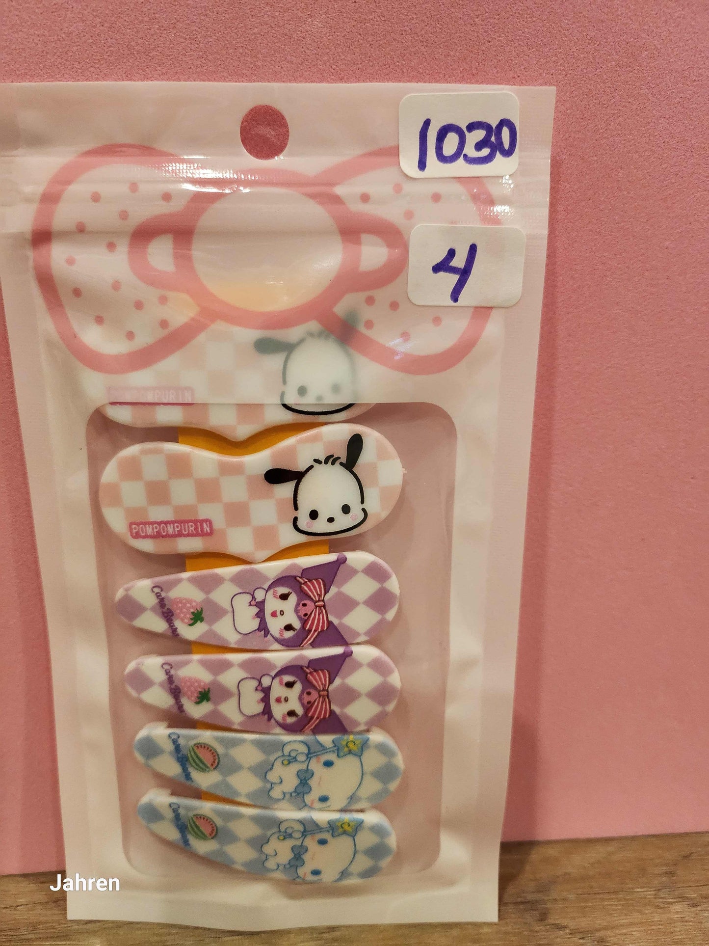 Hair Clips Sanrio Characters