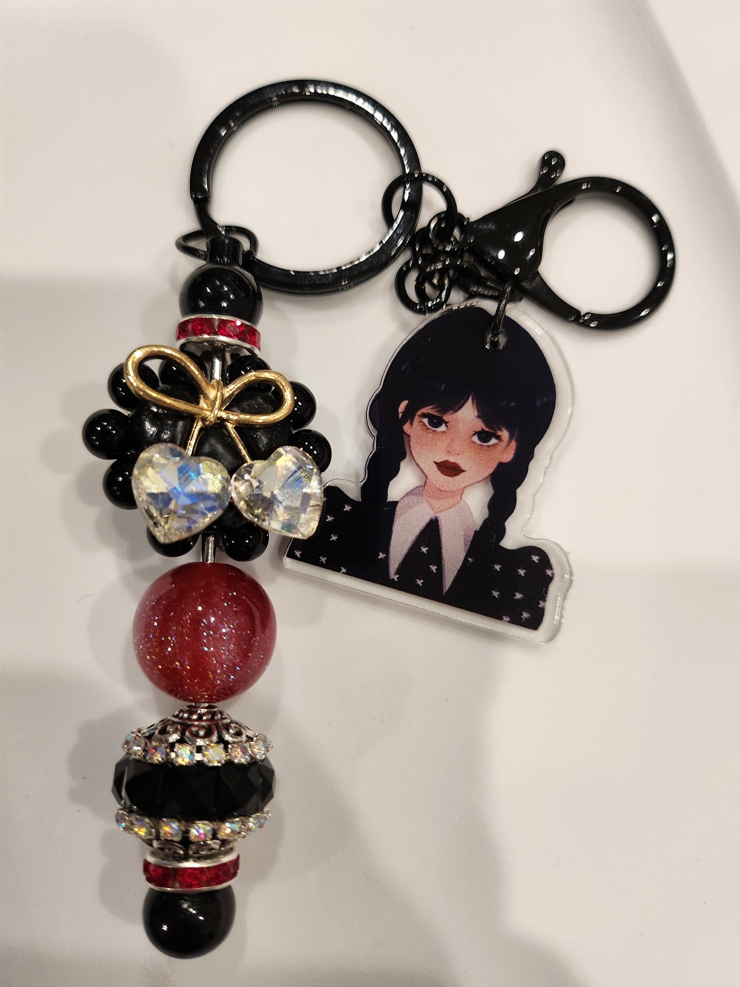 Wednesday Keychain