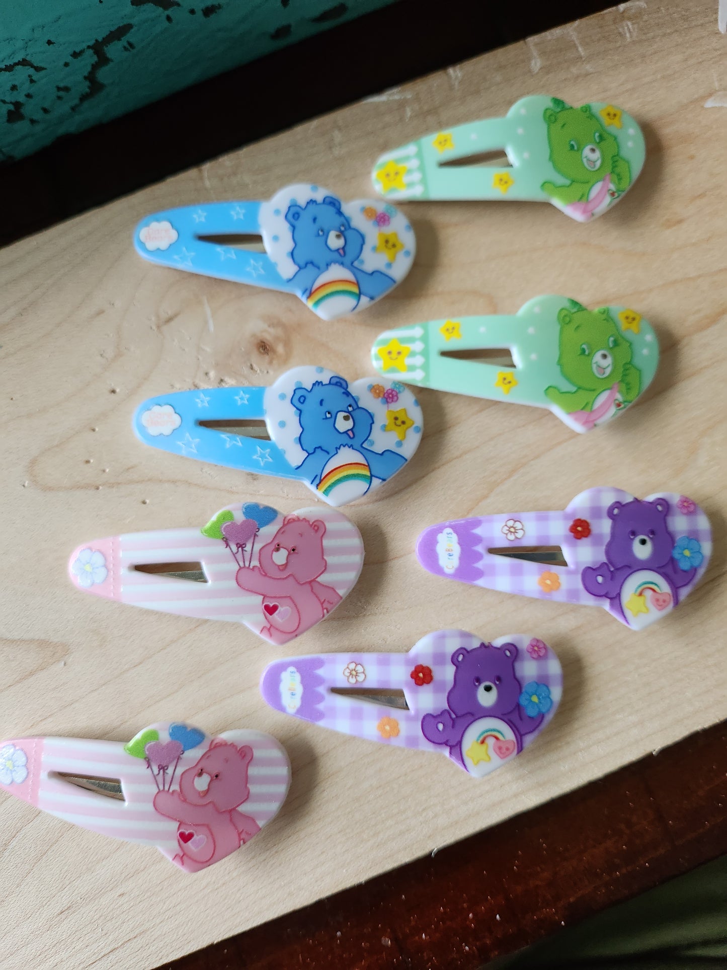 Care Bears Hair Clips