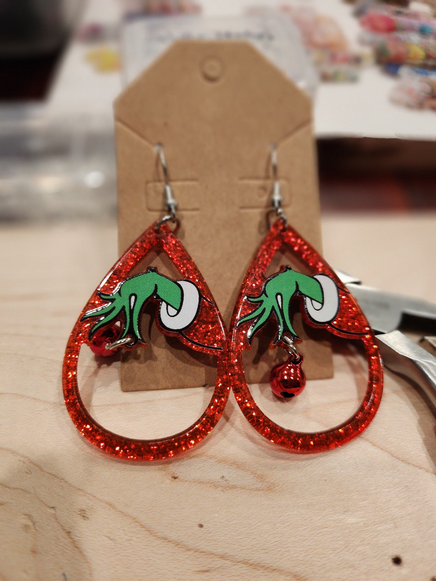 Grinch Earrings