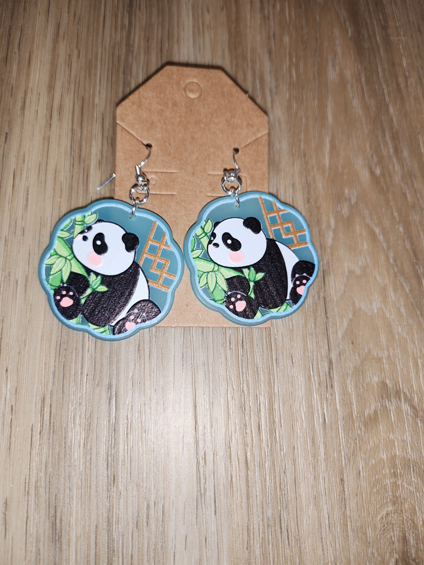 Cute Pandas Earrings