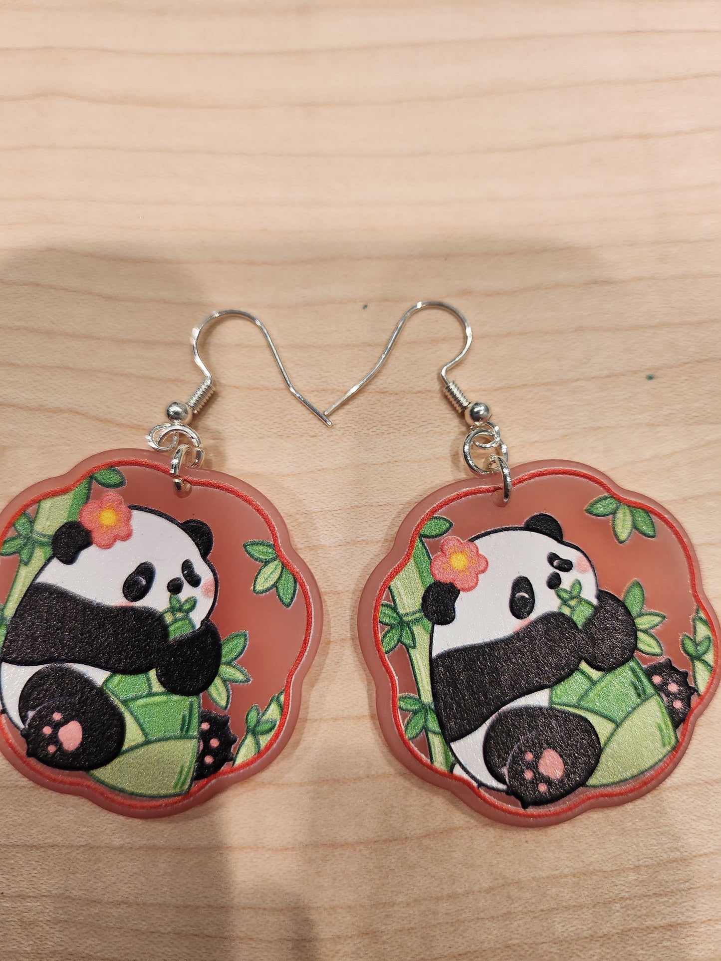 Cute Pandas Earrings