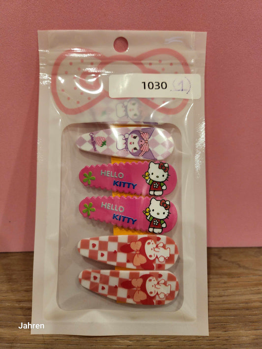 Hair Clips Sanrio Characters