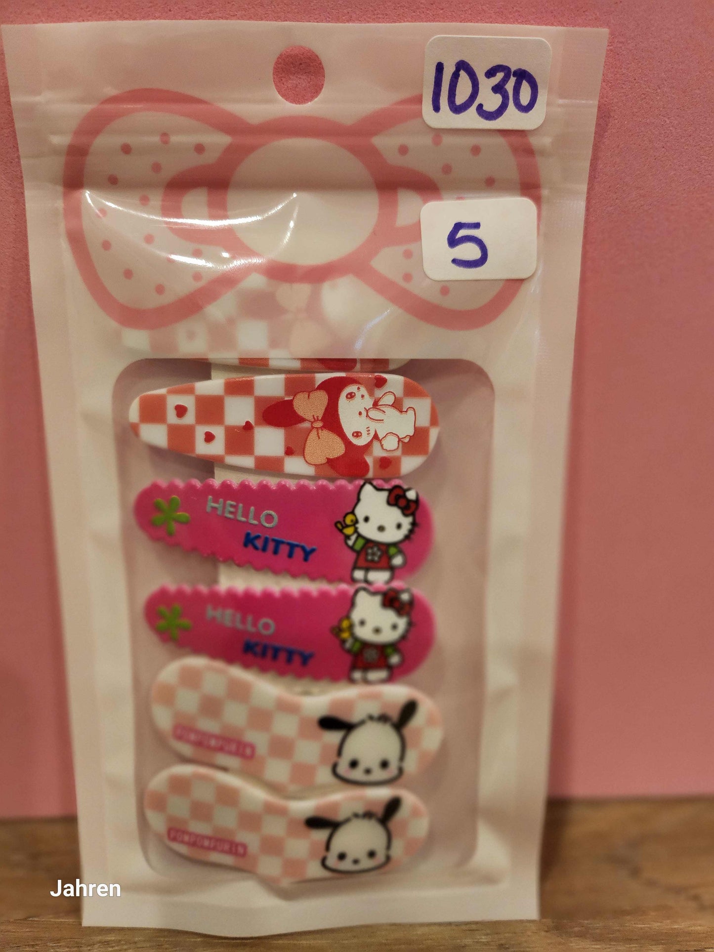 Hair Clips Sanrio Characters