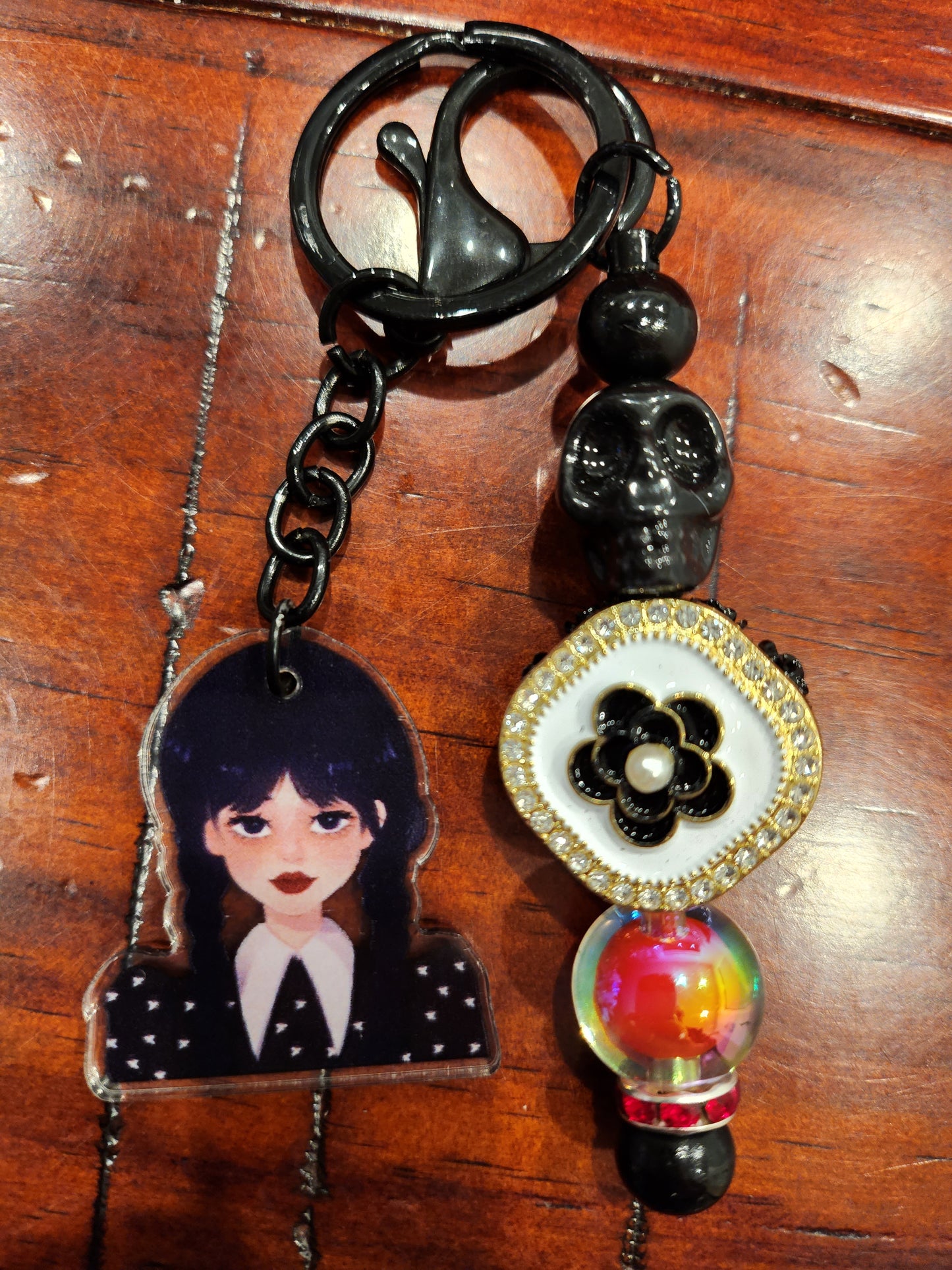 Wednesday Keychain