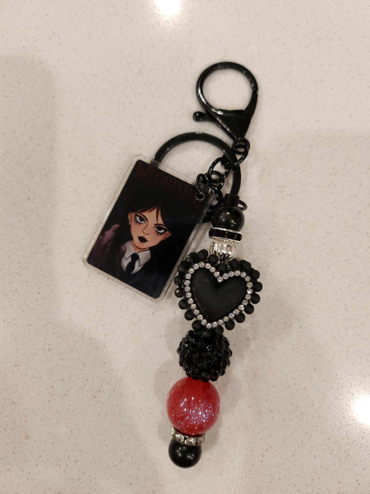 Wednesday Keychain