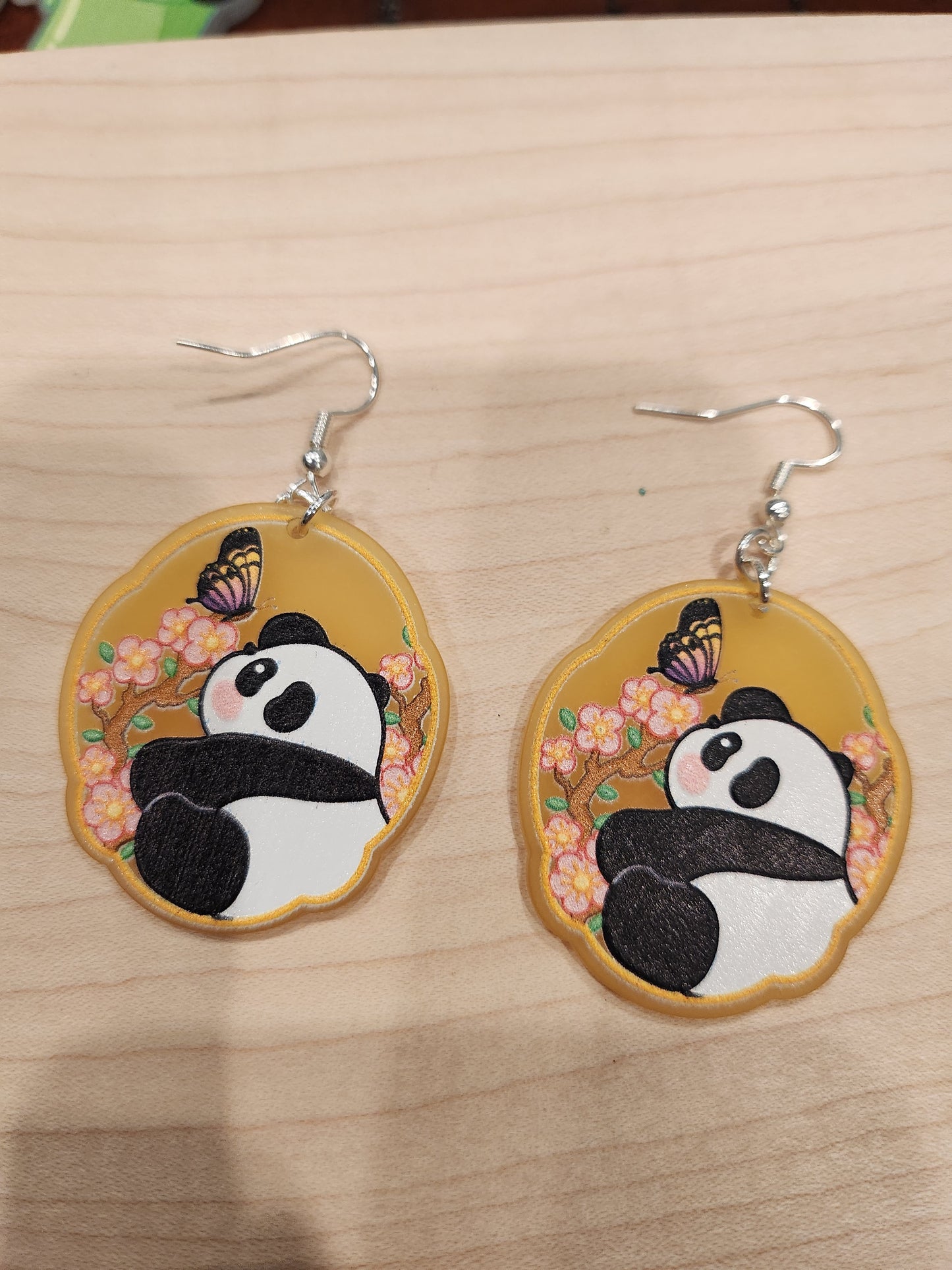 Cute Pandas Earrings